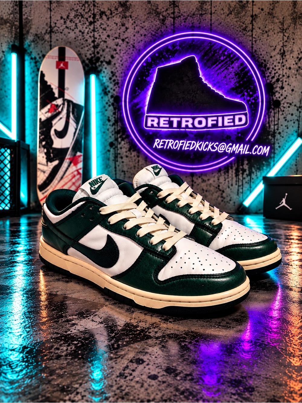 Nike Dunk Low - Vintage Green